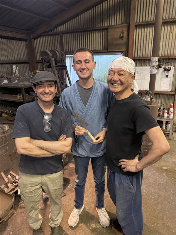 Knife forging in Japan