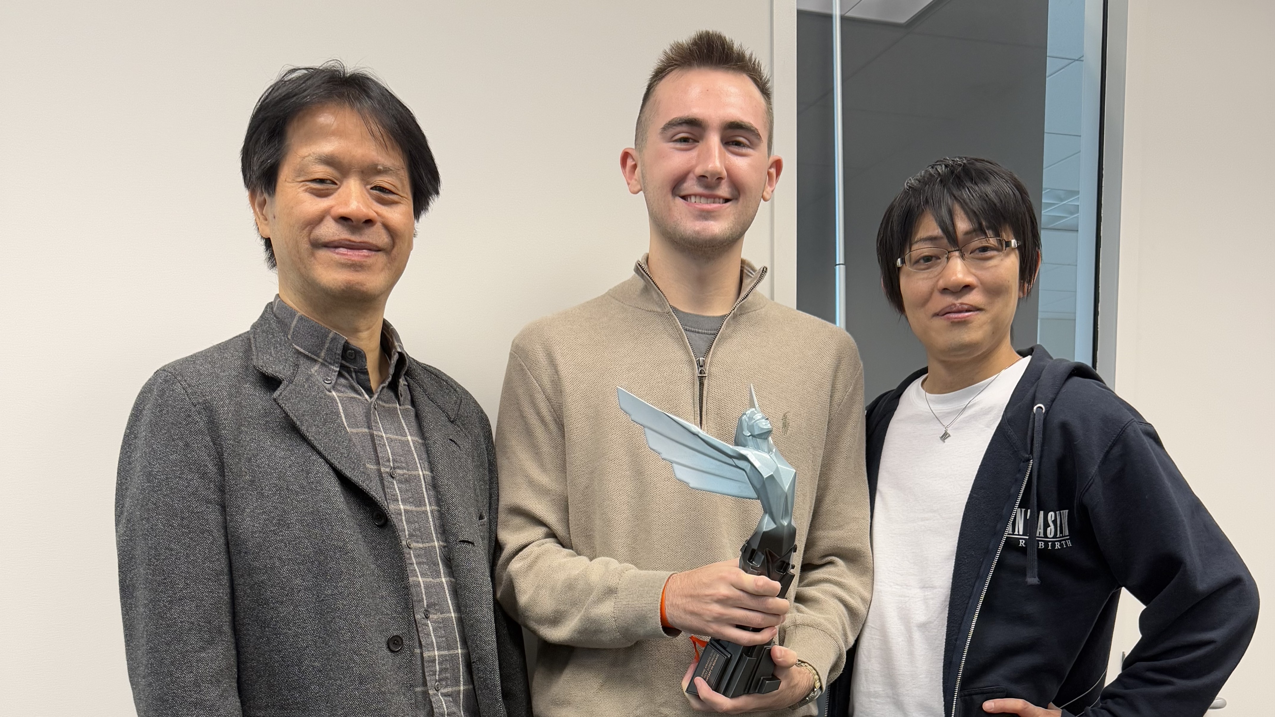 With Yoshinori Kitase & Naoki Hamaguchi